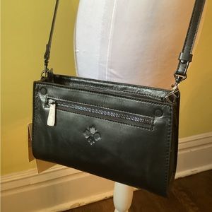 Patricia Nash NWT Beautiful “Chantilly Lace” Collection Leather Crossbody